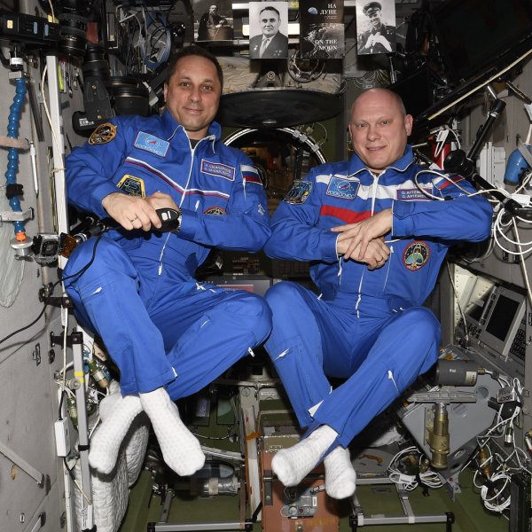 Российский космонавт рассказал о «перспективных космических носках»