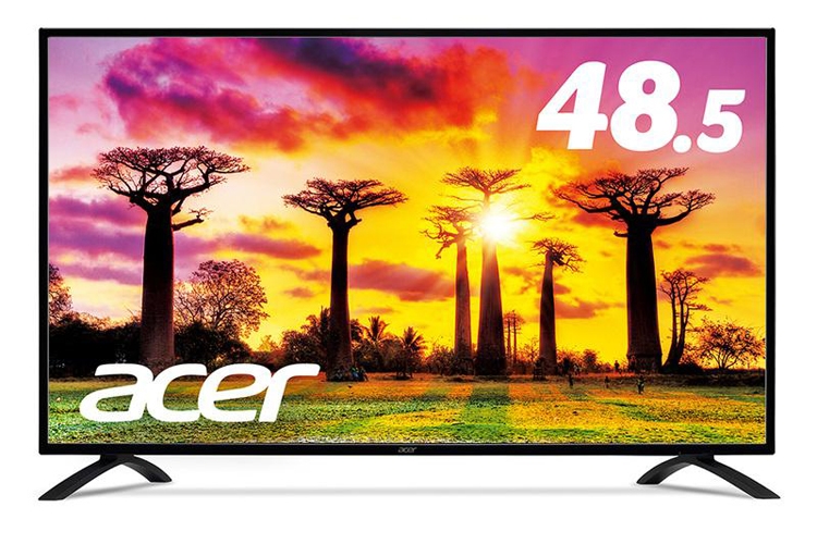 Размер новых 4К-панелей Acer достигает 55 дюймов