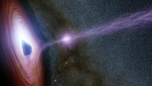 Гравитационные волны нейтронных светил сформировали самую маленькую черную звезду