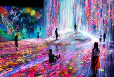 Японцы открыли первый музей цифрового искусства