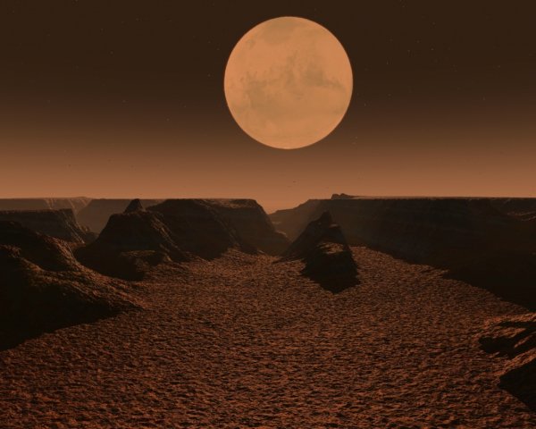 Ученые определили как появились долины на Марсе