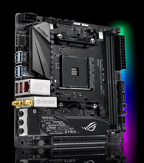 ASUS представила Mini-ITX плату ROG Strix B450-I Gaming