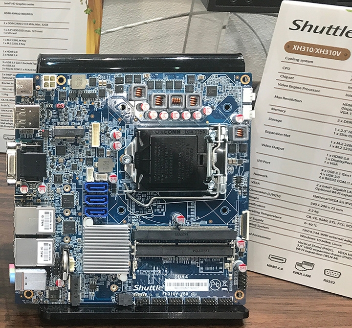 Компьютеры Shuttle XPC массово переходят на процессоры Coffee Lake