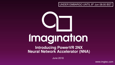 Imagination представила новые ИИ-ускорители PowerVR 2NX