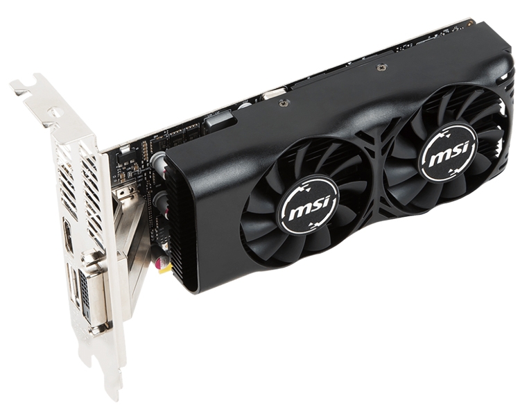 Ускоритель MSI GeForce GTX 1050 3GT LP подходит для компактных систем