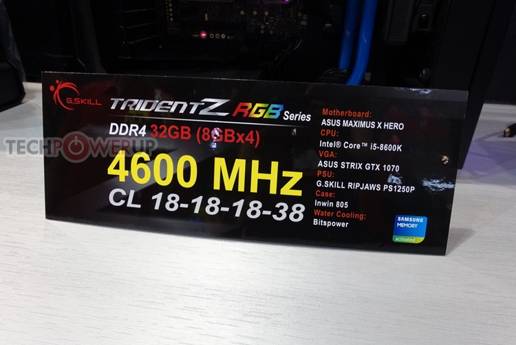 Computex 2018: модули памяти G.SKILL стандарта DDR4 с частотой до 5066 МГц