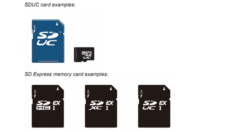 Представлены карты памяти SD Express: скорость, напор и 128 Тбайт на кончике пальца