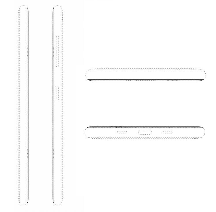 В Samsung запатентован дизайн смартфона с дисплеем на обратной стороне