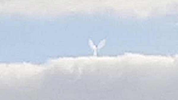Очевидец заснял на видео ангела, парящего над Техасом