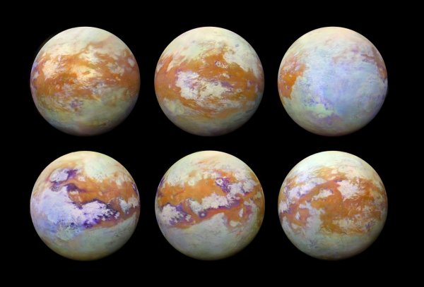 Инфракрасные снимки Титана очаровывали пользователей Сети своей красотой