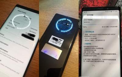 Samsung Galaxy Note 9 показали на «живых» снимках
