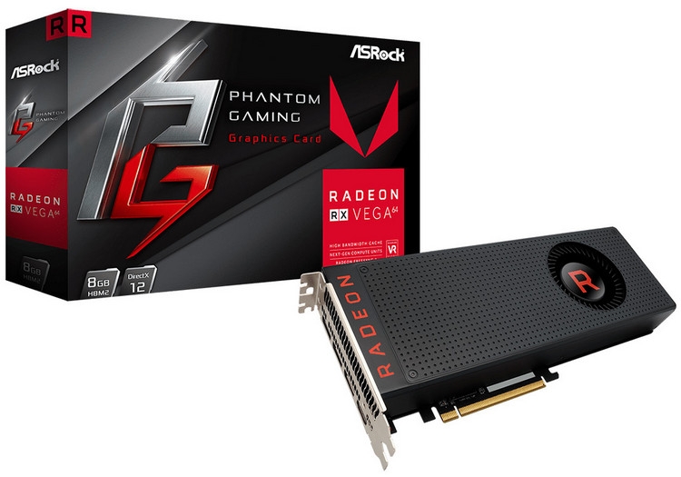 ASRock представила видеокарты Radeon RX Vega Phantom Gaming X