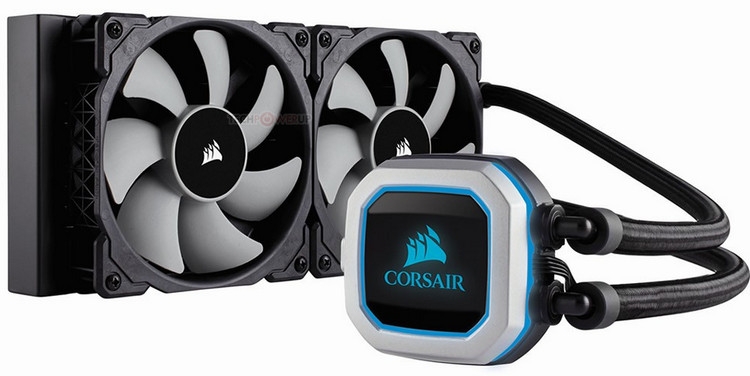 Corsair готовит необслуживаемую СЖО Hydro H100i Pro с автоматическим отключением вентиляторов