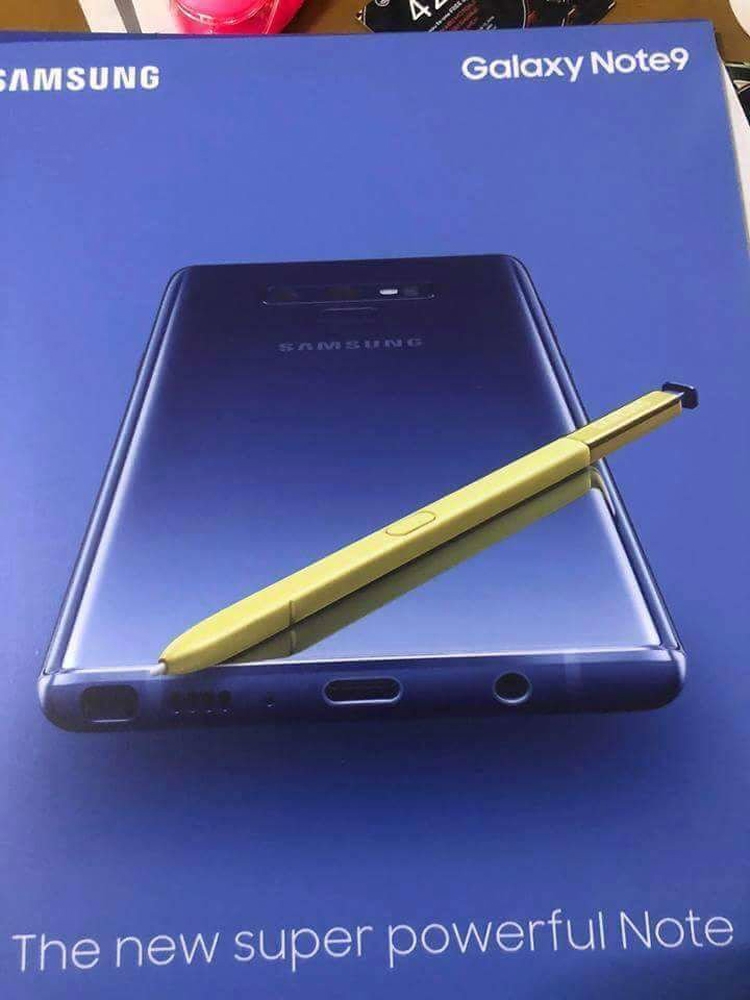 Раскрыта стоимость фаблета Samsung Galaxy Note 9