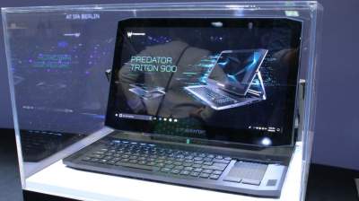 Acer показали игровой ноутбук нестандартной формы
